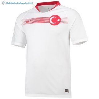 Maillot Turquie Exterieur 2018 Blanc