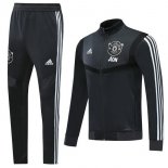 Survetement Manchester United 2019 2020 Gris Marine