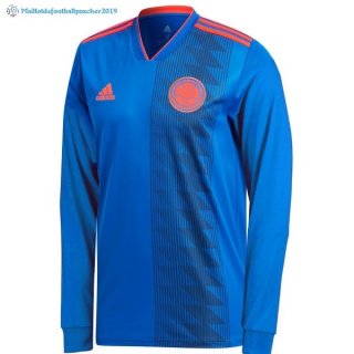 Maillot Columbia Exterieur ML 2018 Bleu