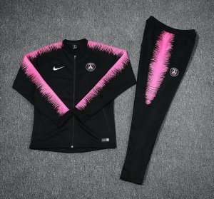 Survetement Enfant Paris Saint Germain 2018 2019 Rose Noir