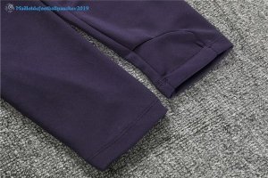 Survetement Barcelona 2018 2019 Bleu Purpura