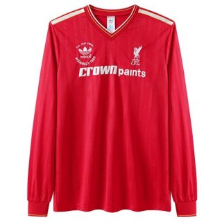 Maillot Liverpool Domicile ML Retro 1985/86 Maillot Liverpool Domicile ML Retro 1985/86