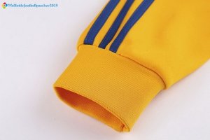 Survetement Juventus 2017 2018 Jaune Bleu