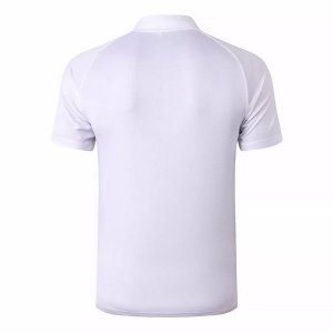 Polo Real Madrid 2020 2021 Blanc Rouge