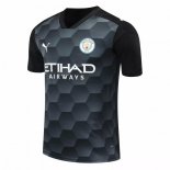 Maillot Manchester City Domicile Gardien 2020 2021 Noir