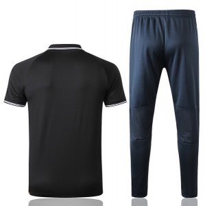 Polo Ensemble Complet Real Madrid 2019 2020 Noir