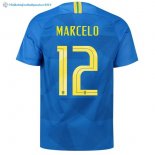 Maillot Brésil Exterieur Marcelo 2018 Bleu