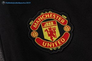 Survetement Manchester United 2017 2018 Noir Gris