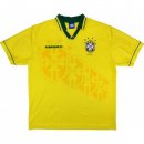 Maillot Brésil Domicile Retro 1994 1997 Jaune