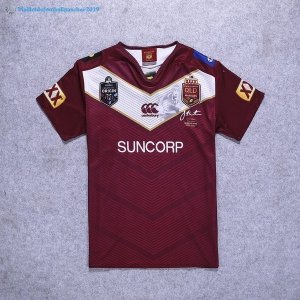 Maillot Rugby QLD Maroons 2017 2018 Rouge