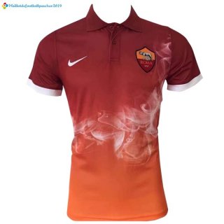 Polo AS Roma 2017 2018 Orange