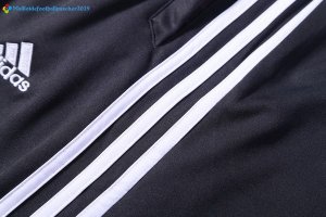 Survetement Manchester United 2017 2018 Gris Clair Noir
