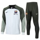 Survetement Barcelona 2024 Blanc Gris