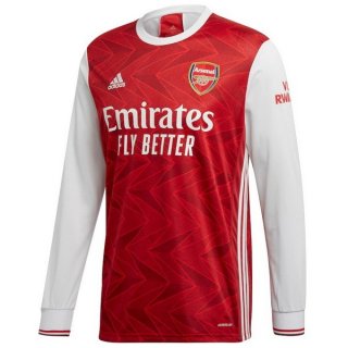 Thailande Maillot Arsenal Domicile ML 2020 2021 Rouge Thailande Maillot Arsenal Domicile ML 2020 2021 Rouge