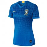 Maillot Brésil Exterieur Femme 2019 Bleu