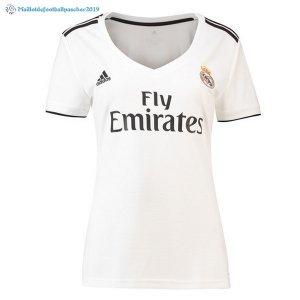 Maillot Real Madrid Domicile Femme 2018 2019 Blanc