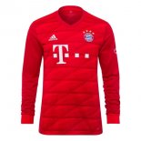 Maillot Bayern Munich Domicile ML 2019 2020 Rouge