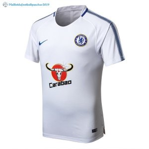 Entrainement Chelsea Conjunto Completo 2017 2018 Blanc