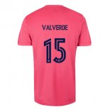 Maillot Real Madrid Exterieur NO.15 Valverde 2020 2021 Rose