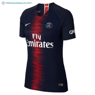 Maillot Paris Saint Germain Domicile Femme 2018 2019 Bleu Maillot Paris Saint Germain Domicile Femme 2018 2019 Bleu
