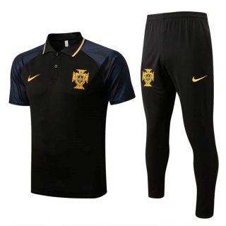 Polo Portugal Ensemble Complet 2022 2023 Noir Polo Portugal Ensemble Complet 2022 2023 Noir