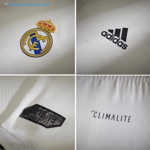 Maillot Real Madrid Domicile ML 2018 2019 Blanc