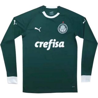 Maillot Palmeiras Domicile ML 2019 2020 Vert Maillot Palmeiras Domicile ML 2019 2020 Vert
