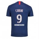 Maillot Paris Saint Germain NO.9 Cavani Domicile 2019 2020 Bleu