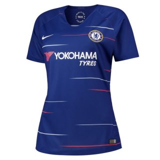 Maillot Chelsea Domicile Mujer 2018 2019 Jaune Maillot Chelsea Domicile Mujer 2018 2019 Jaune