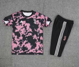 Entrainement Juventus Ensemble Complet 2019 2020 Noir Rose