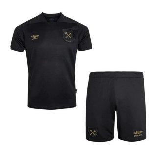 Maillot West Ham United Third Enfant 2020 2021 Noir Maillot West Ham United Third Enfant 2020 2021 Noir