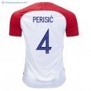 Maillot Croatie Domicile Perisic 2018 Rouge