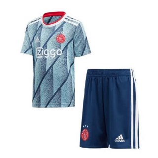 Maillot Ajax Exterieur Enfant 2020 2021 Bleu