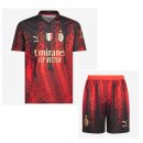 Maillot AC Milan 4th Enfant 2022-2023 Rouge