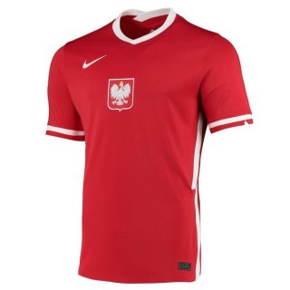 Thailande Maillot Pologne Exterieur 2020 Rouge