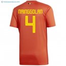 Maillot Belgica Domicile Nainggolan 2018 Rouge