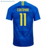 Maillot Brésil Exterieur Coutinho 2018 Bleu