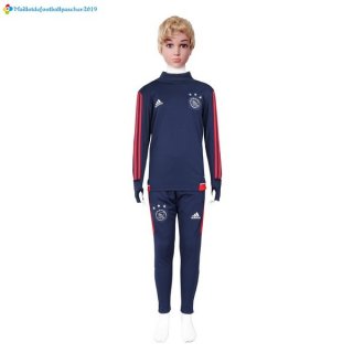 Survetement Ajax Enfant 2017 2018 Bleu Rouge Survetement Ajax Enfant 2017 2018 Bleu Rouge
