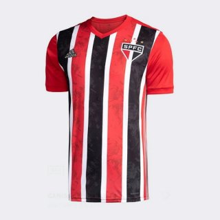 Thailande Maillot São Paulo Exterieur 2020 2021 Rouge Thailande Maillot São Paulo Exterieur 2020 2021 Rouge