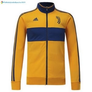 Survetement Juventus 2017 2018 Jaune Bleu