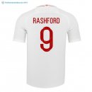 Maillot Angleterre Domicile Rashford 2018 Blanc