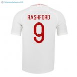 Maillot Angleterre Domicile Rashford 2018 Blanc