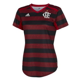 Maillot Flamengo Domicile Femme 2019 2020 Rouge Noir