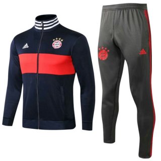 Survetement Bayern Munich 2018 2019 Bleu Gris