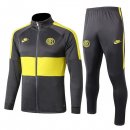 Survetement Inter Milan 2019 2020 Gris Jaune