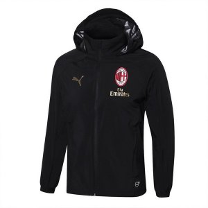 Coupe Vent AC Milan Ensemble Complet 2018 2019 Noir