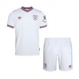 Maillot West Ham United Exterieur Enfant 2019 2020 Blanc