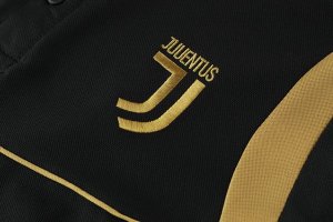 Polo Ensemble Complet Juventus 2019 2020 Noir Jaune