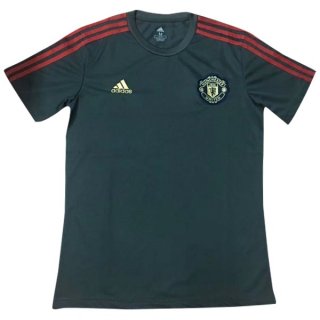 Entrainement Manchester United 2019 2020 Gris Marine