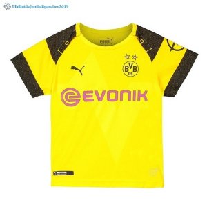 Maillot Borussia Dortmund Domicile Enfant 2018 2019 Jaune